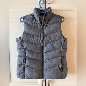 Women’s Grey Puffer Vest